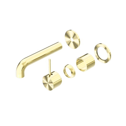 Mecca Wall Basin/Bath Mixer Separate Back Plate Handle Up 120MM Trim Kits Only