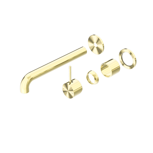 Mecca Wall Basin/Bath Mixer Separate Back Plate Handle Up 230MM Trim Kits Only