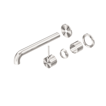 Mecca Wall Basin/Bath Mixer Separate Back Plate Handle Up 260MM Trim Kits Only