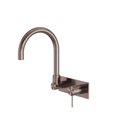 Mecca Wall Basin/Bath Mixer Swivel Spout