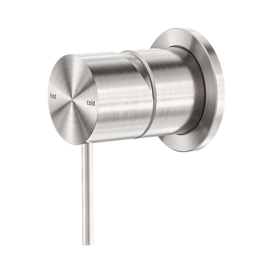 Mecca Shower Mixer 60mm Plate Brushed Nickel