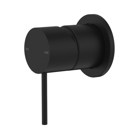 Mecca Shower Mixer 60mm Plate Matte Black
