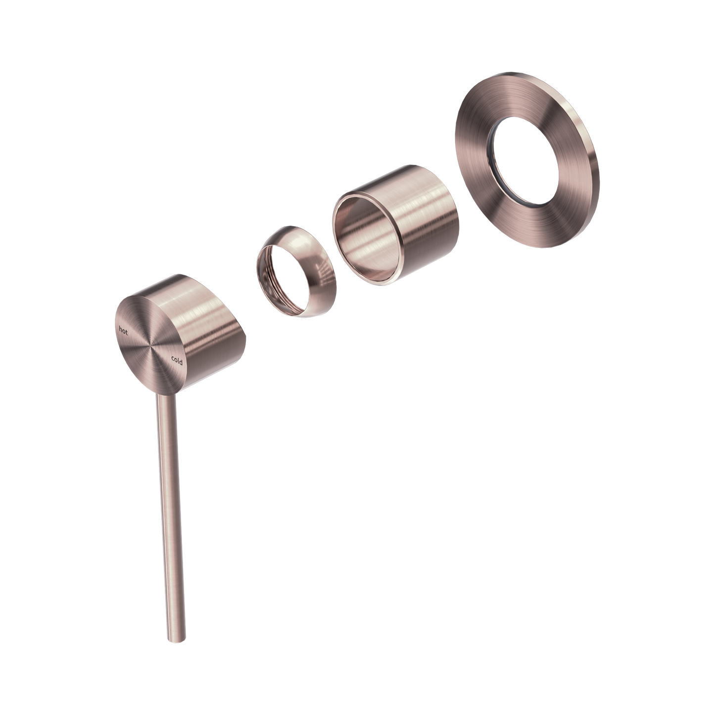 Mecca Care Shower Mixer Trim Kits Only Brushed Bronze