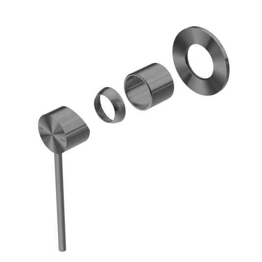 Nero Mecca Care Shower Mixer Trim Kits Only Gun Metal
