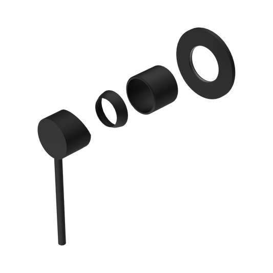 Mecca Care Shower Mixer Trim Kits Only Matte Black