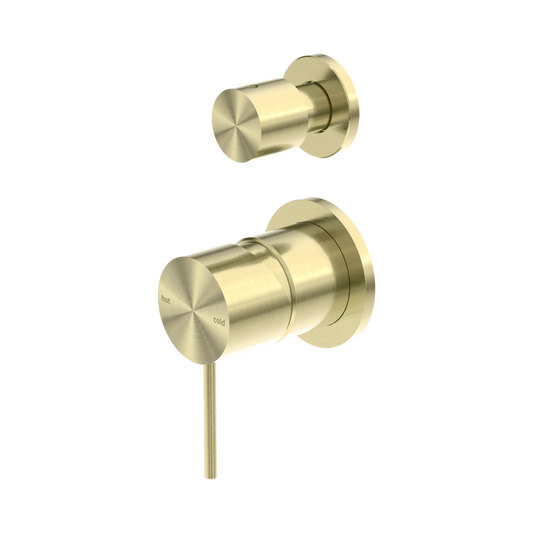 Mecca Shower Mixer With Diverter Separate Back Plate