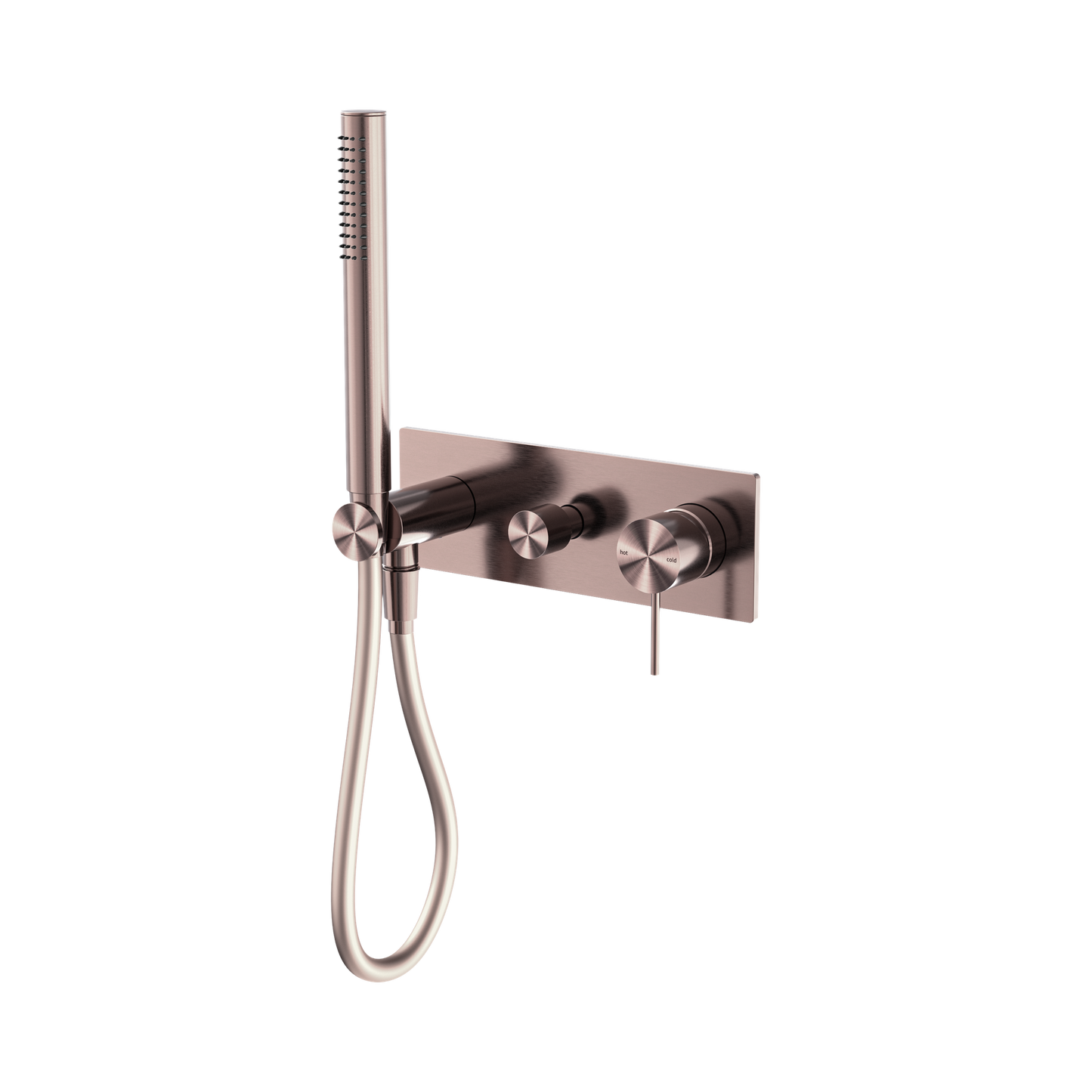 Mecca Shower Mixer Diverter System Brushed Bronze
