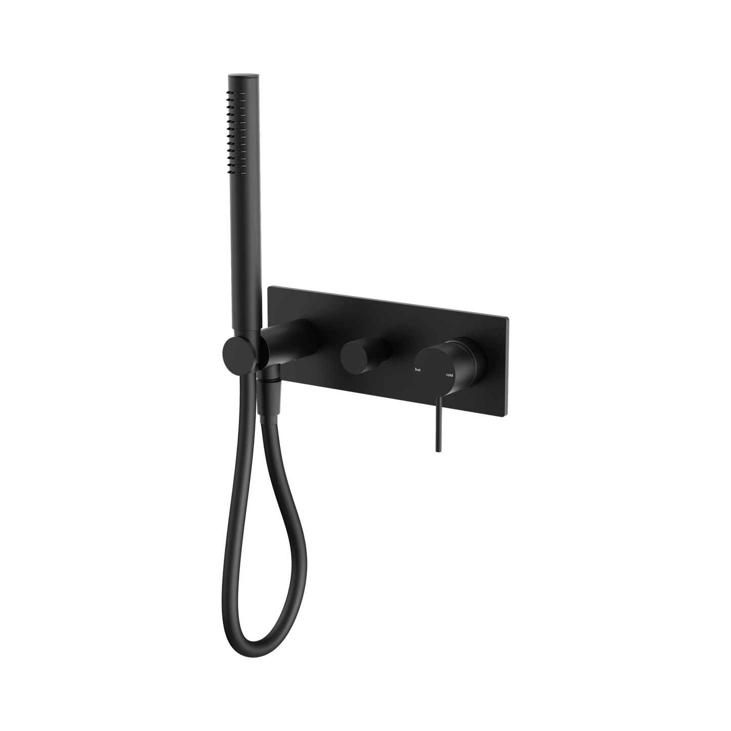 Mecca Shower Mixer Diverter System Matte Black