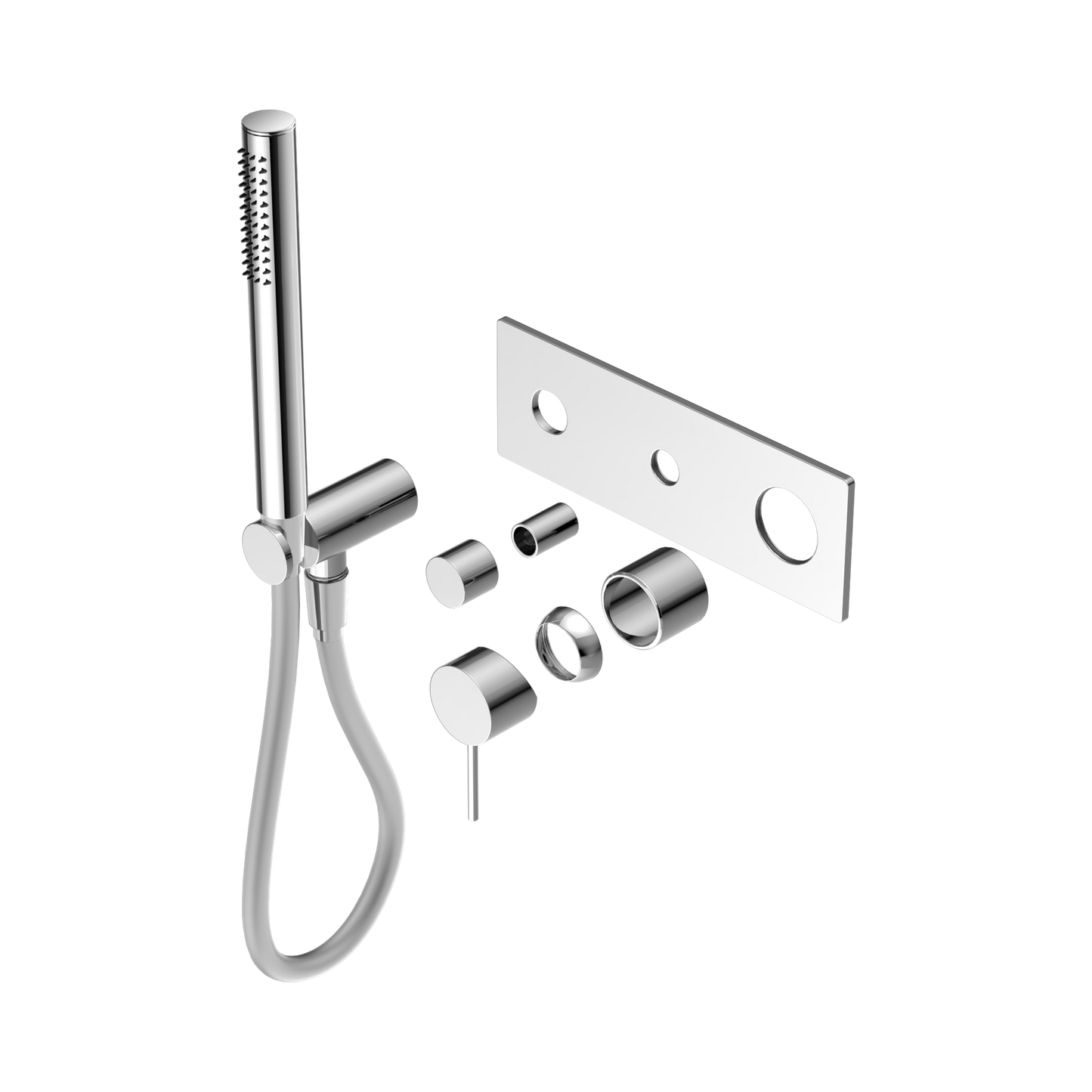 Mecca Shower Mixer Diverter System Trim Kits Only Chrome