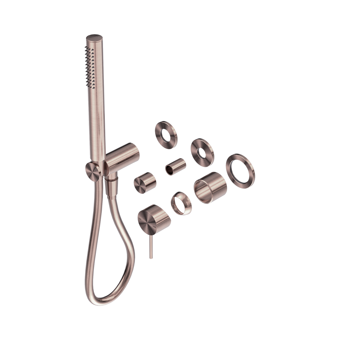 Mecca Shower Mixer Diverter System Separate Back Plate Trim Kits Only Brushed Bronze