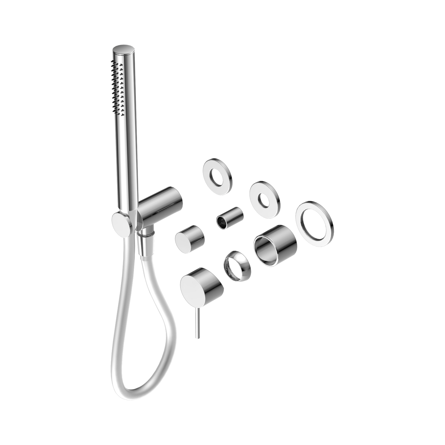 Mecca Shower Mixer Diverter System Separate Back Plate Trim Kits Only Chrome