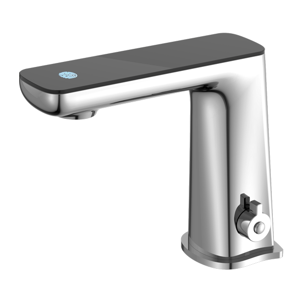 Nero Claudia Sensor Basin Mixer (LED Panel Colour Options)