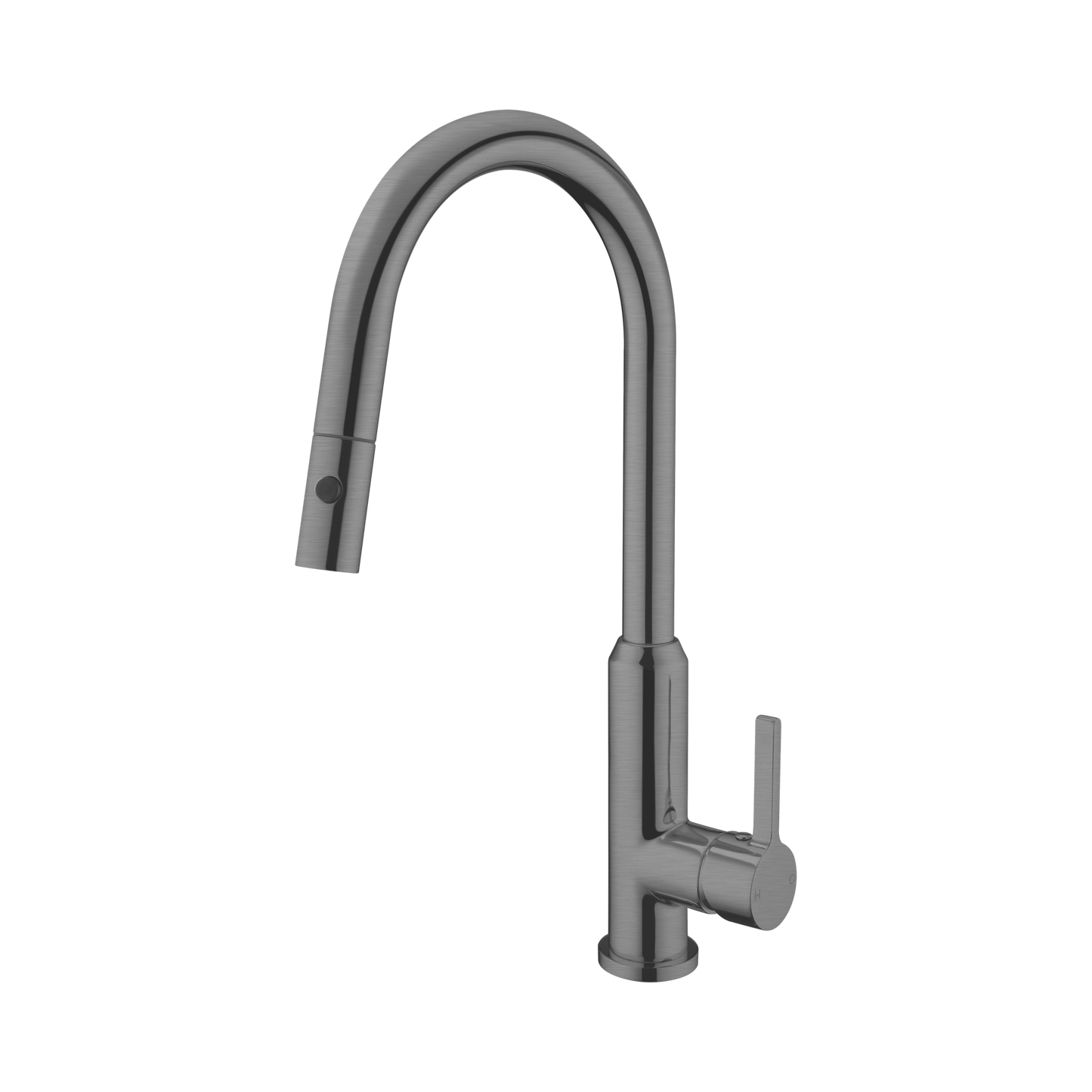 Pearl Pull Out Sink Mixer With Vegie Spray Function Gun Metal