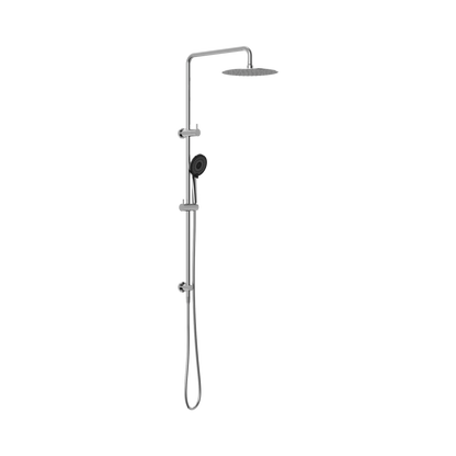 Round Project Twin Shower 4 Star Rating Chrome