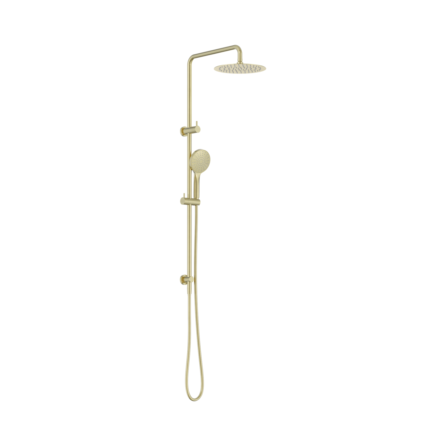 Dolce II Twin Shower Brushed Gold