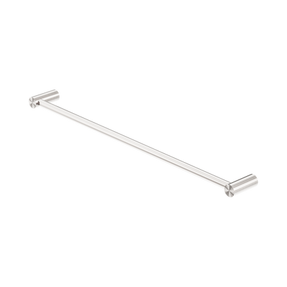 New Mecca Single Towel Rail 600mm Brushed Nickel