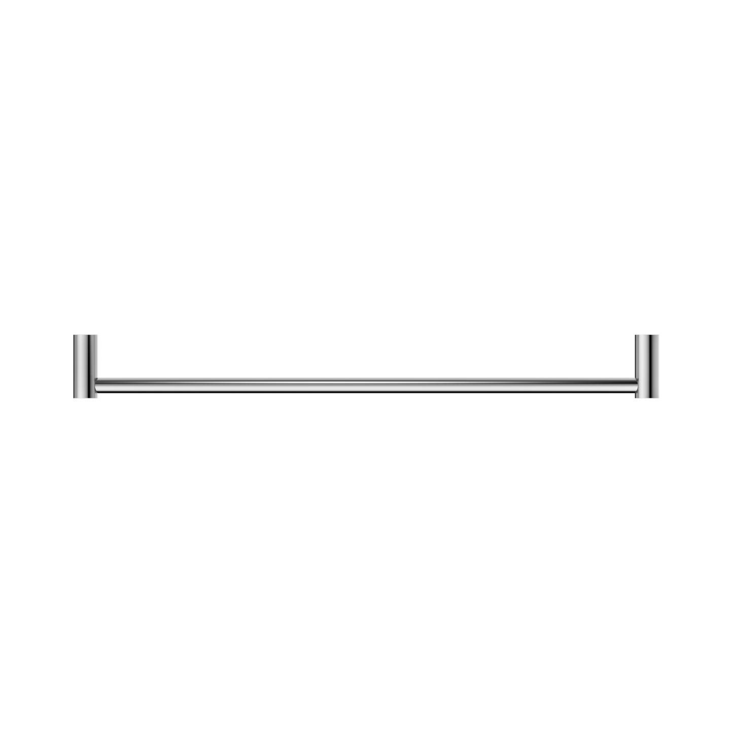New Mecca Single Towel Rail 600mm Chrome