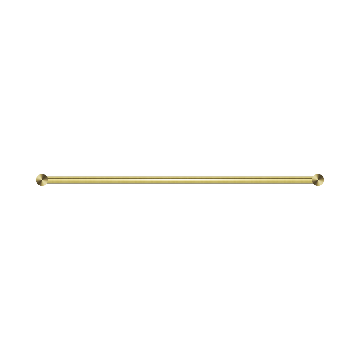 New Mecca Double Towel Rail 600mm Brushed Gold