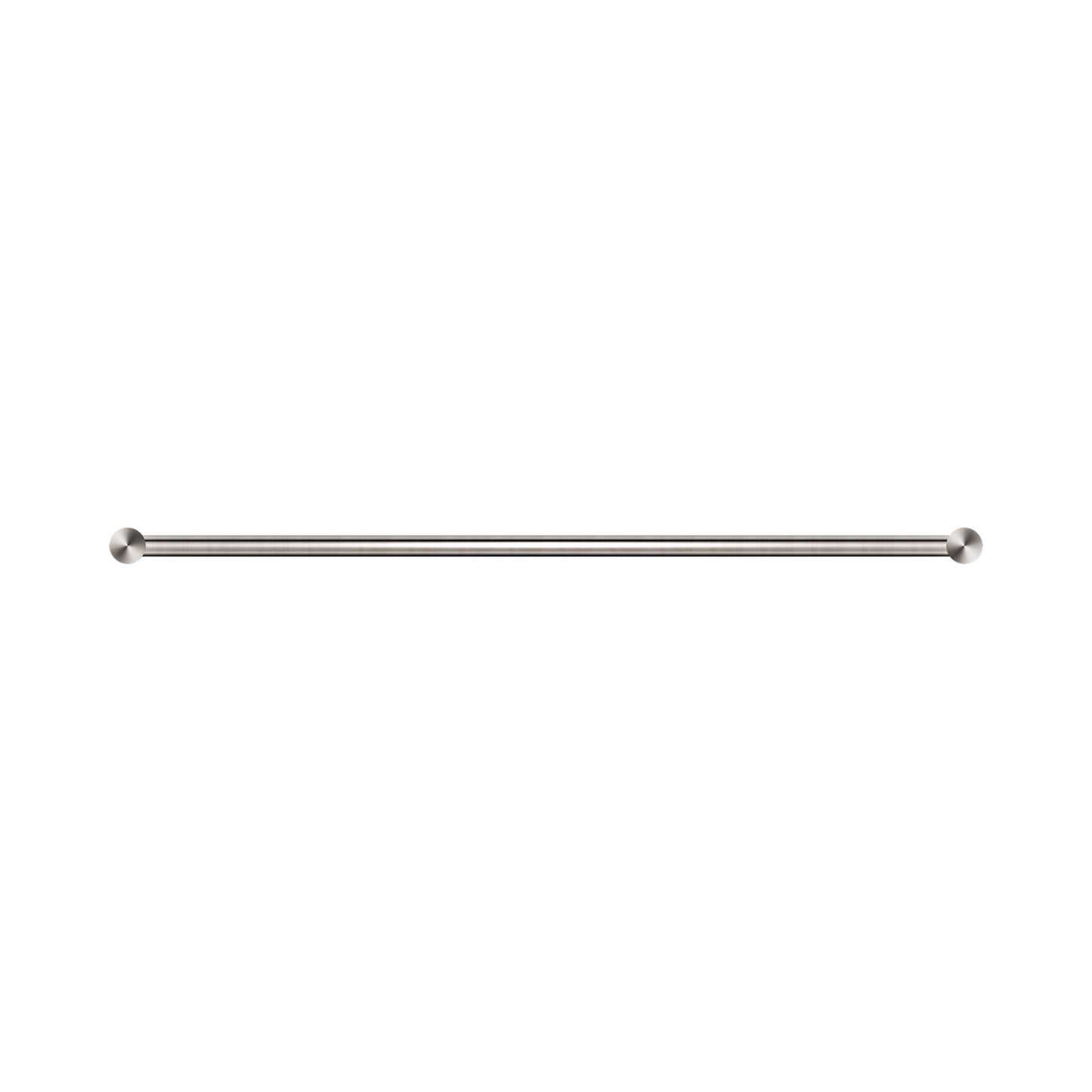 New Mecca Double Towel Rail 600mm Brushed Nickel