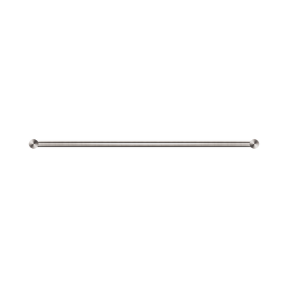 New Mecca Double Towel Rail 600mm Brushed Nickel
