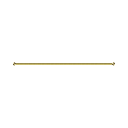 New Mecca Single Towel Rail 800mm Brushed Gold