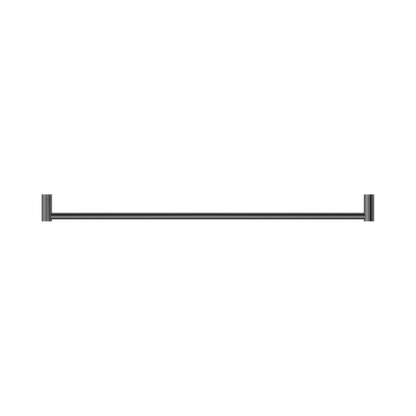 New Mecca Single Towel Rail 800mm Gun Metal