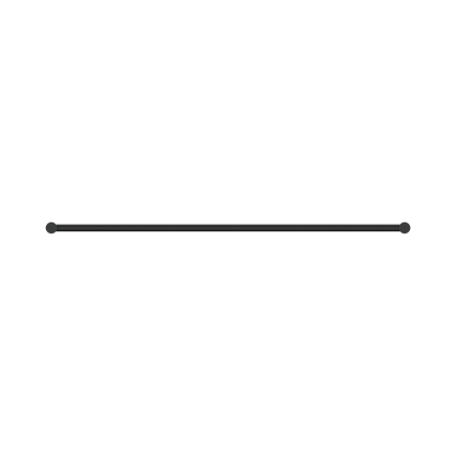 New Mecca Double Towel Rail 800mm Matte Black
