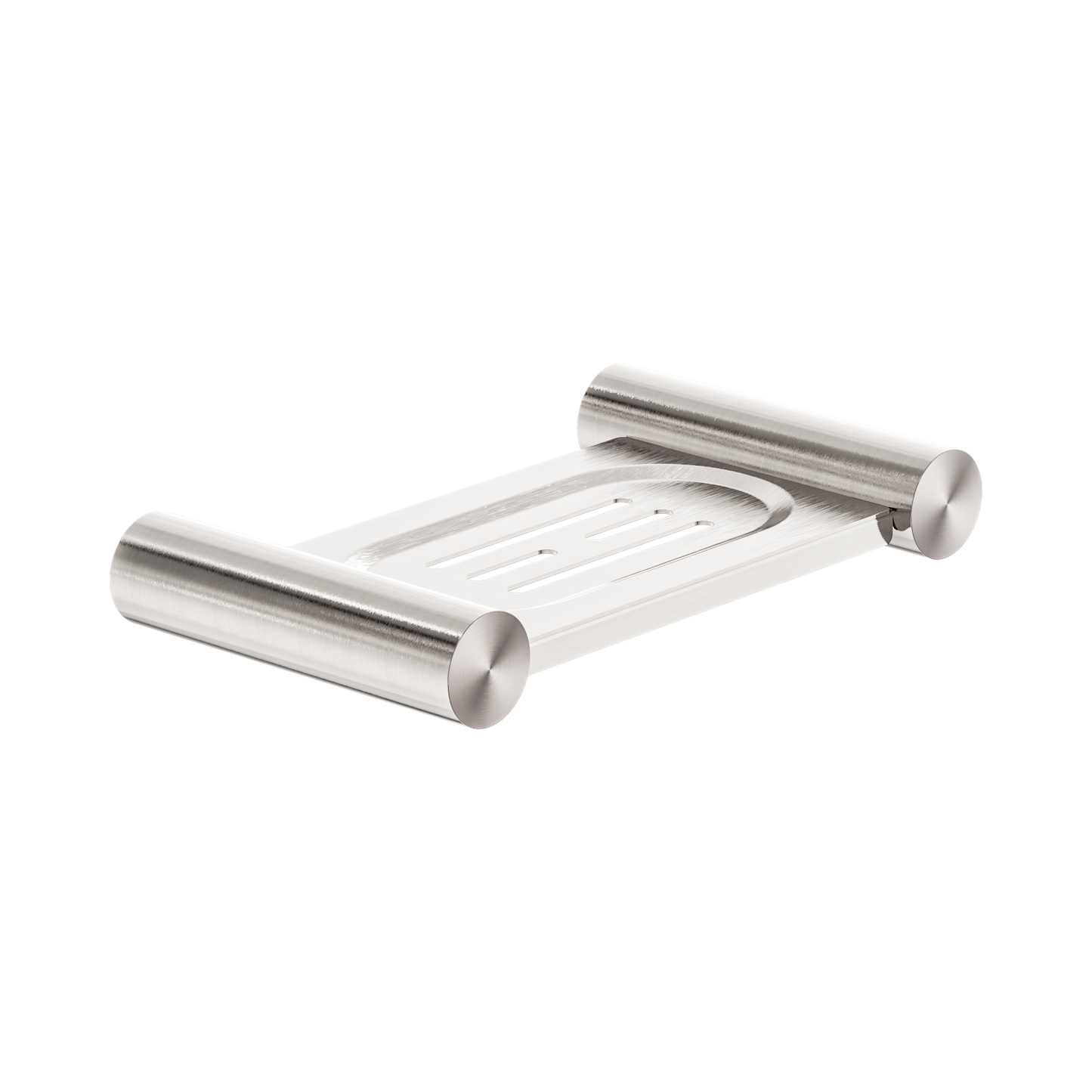 New Mecca Soap Dish Holder Brushed Nickel