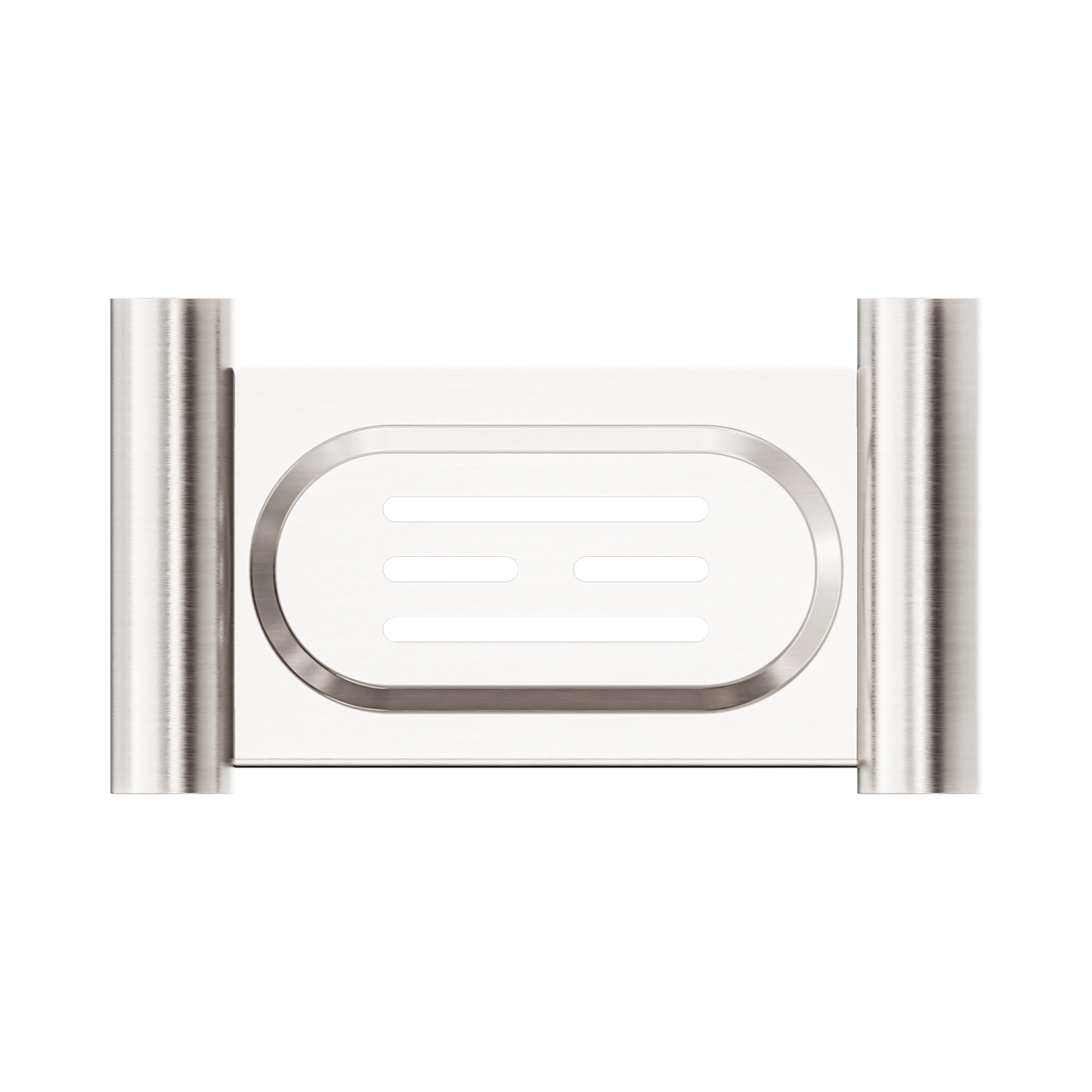 New Mecca Soap Dish Holder Brushed Nickel