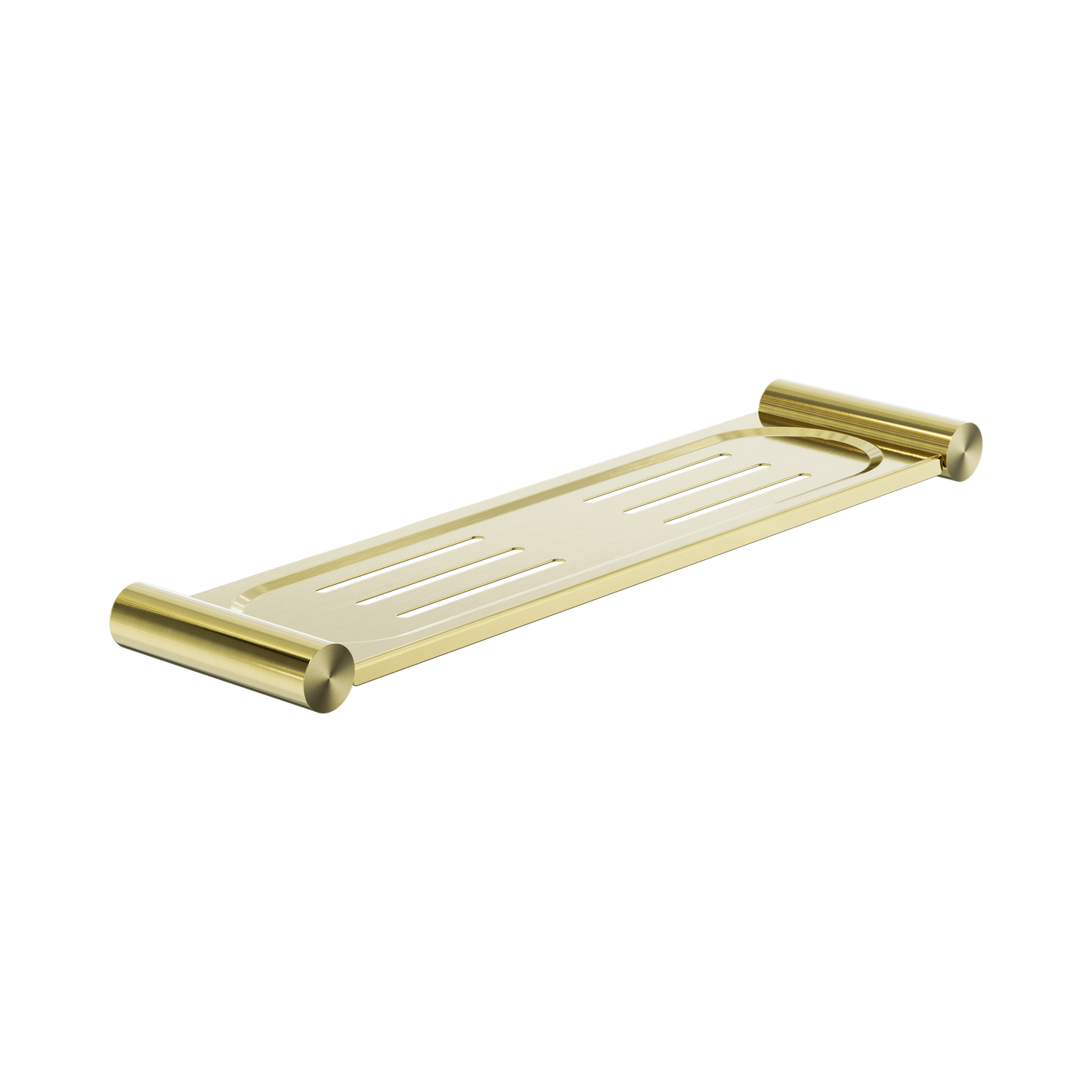 New Mecca Metal Shower Shelf Brushed Gold