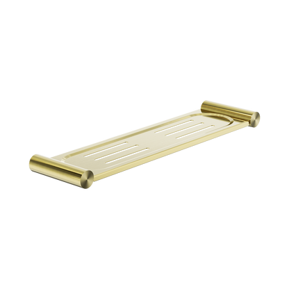 New Mecca Metal Shower Shelf Brushed Gold