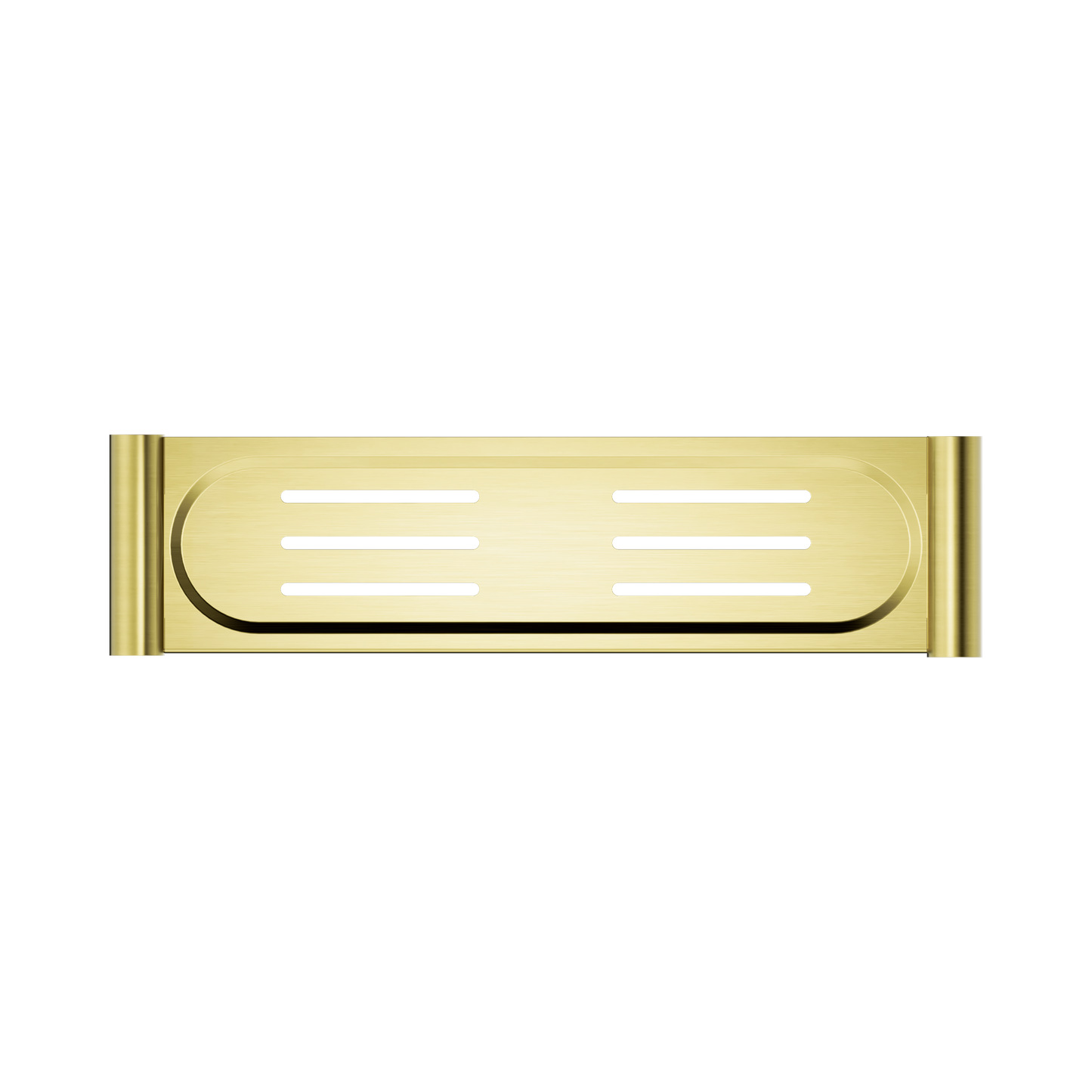 New Mecca Metal Shower Shelf Brushed Gold