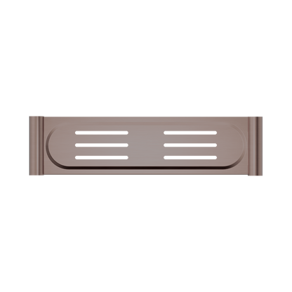 New Mecca Metal Shower Shelf Brushed Bronze