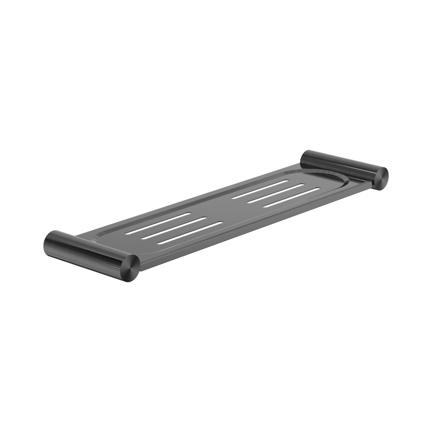 New Mecca Metal Shower Shelf Gun Metal