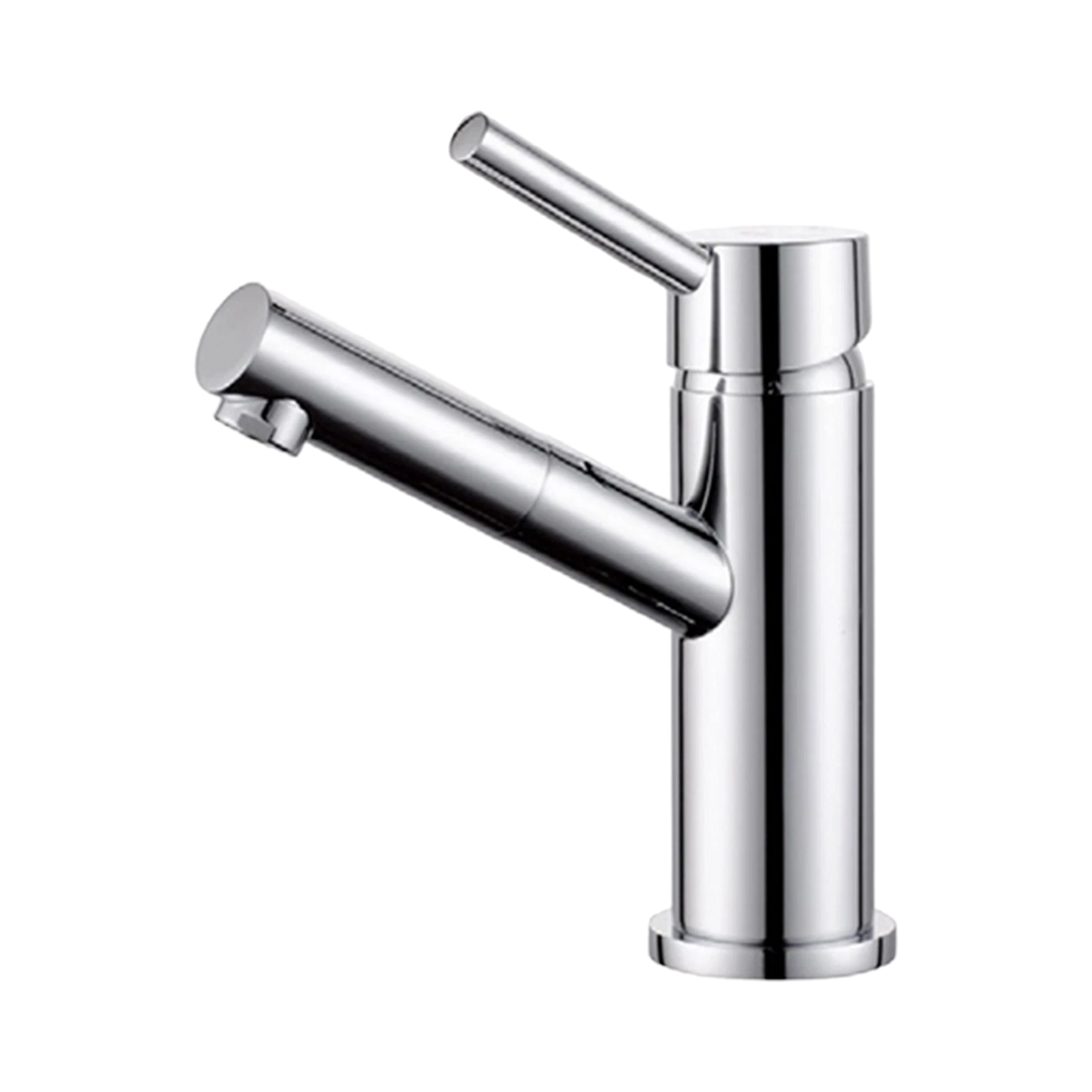 Dolce Basin Mixer Angle Spout Chrome