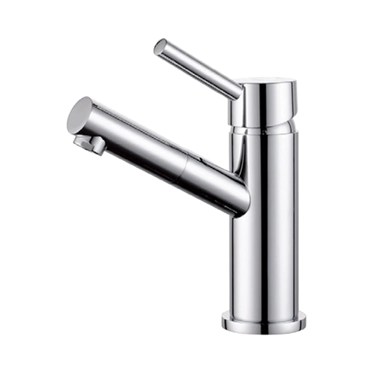 Dolce Basin Mixer Angle Spout Chrome