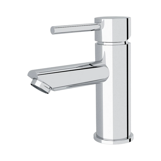 Dolce Basin Mixer Straight Spout Chrome