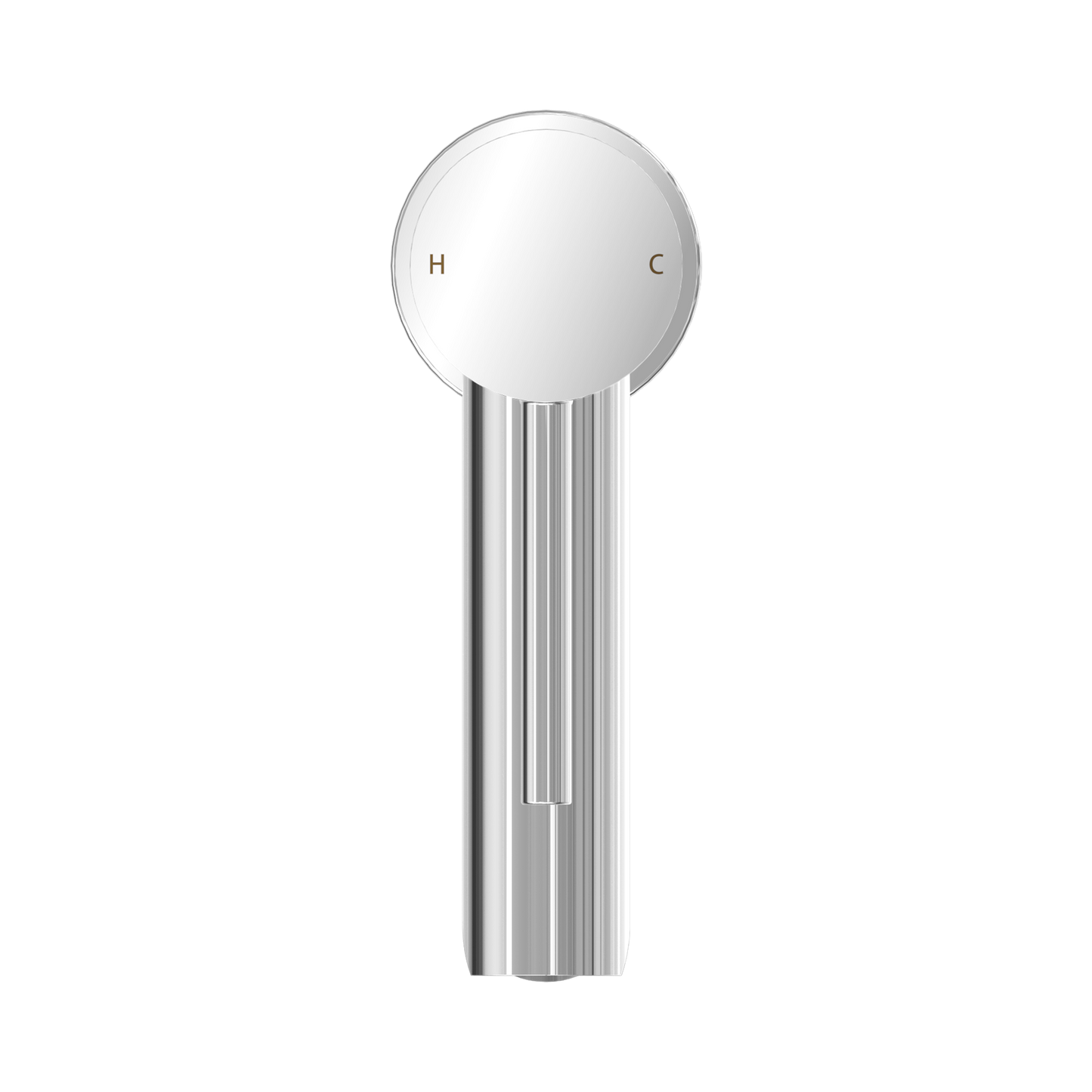 Dolce Basin Mixer Straight Spout Chrome