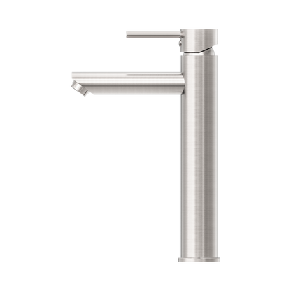 Dolce Tall Basin Mixer Brushed Nickel