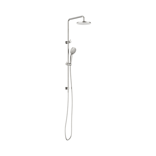 Round Twin Shower With Air Shower I Brushed Nickel