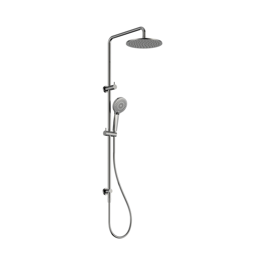Round Twin Shower Chrome
