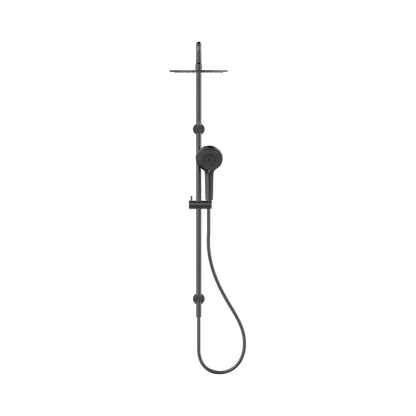 Round Twin Shower Gun Metal
