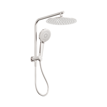 Mecca 2 In 1 Twin Shower Brushed Nickel