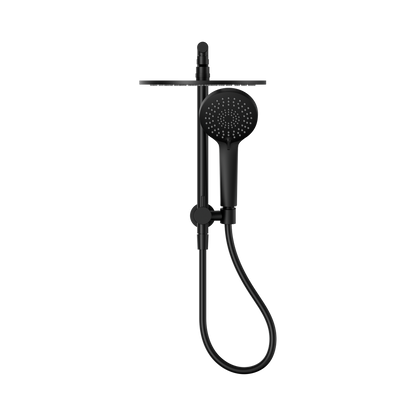 Mecca 2 In 1 Twin Shower Matte Black