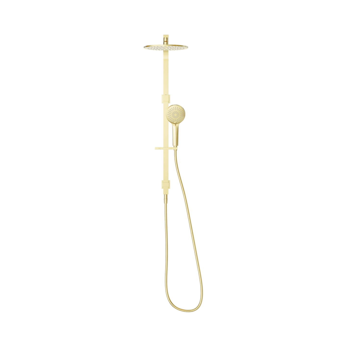 Bianca Twin Shower Brushed Gold