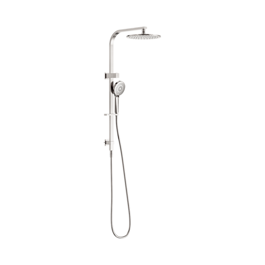 Bianca Twin Shower Brushed Nickel