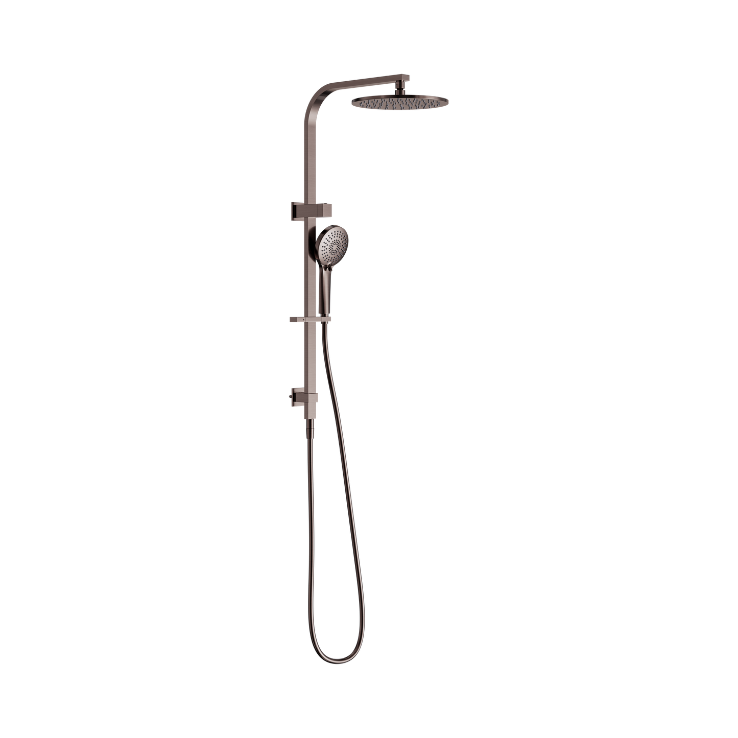 Bianca Twin Shower Brushed Bronze