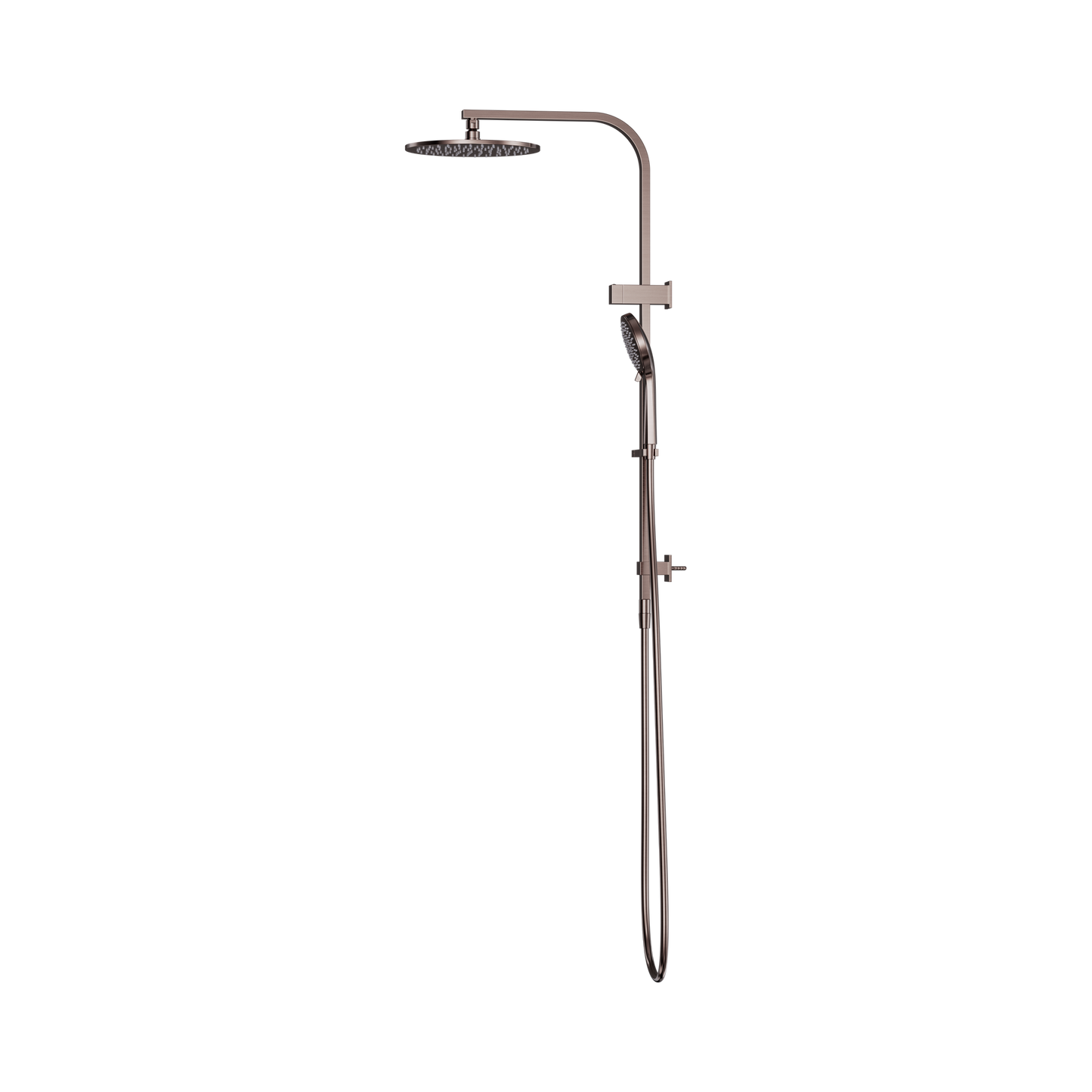 Bianca Twin Shower Brushed Bronze