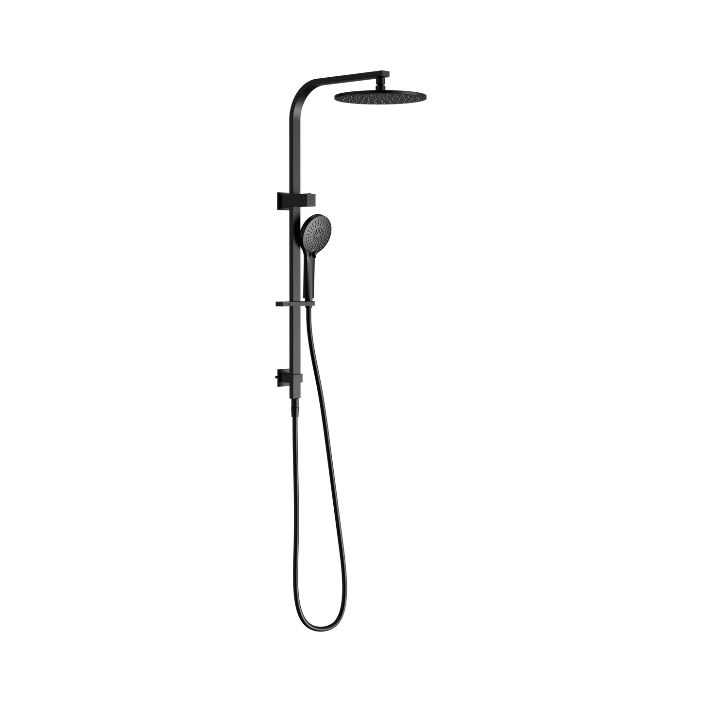 Bianca Twin Shower Matte Black