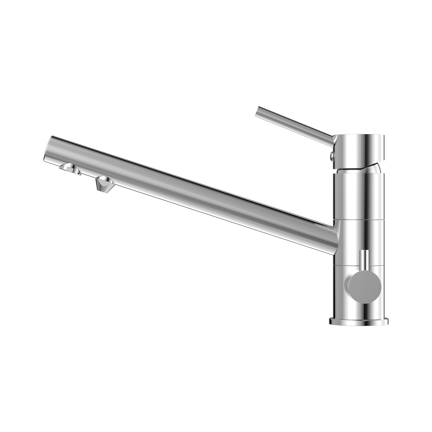 Dolce Three-Way Kitchen Mixer Chrome